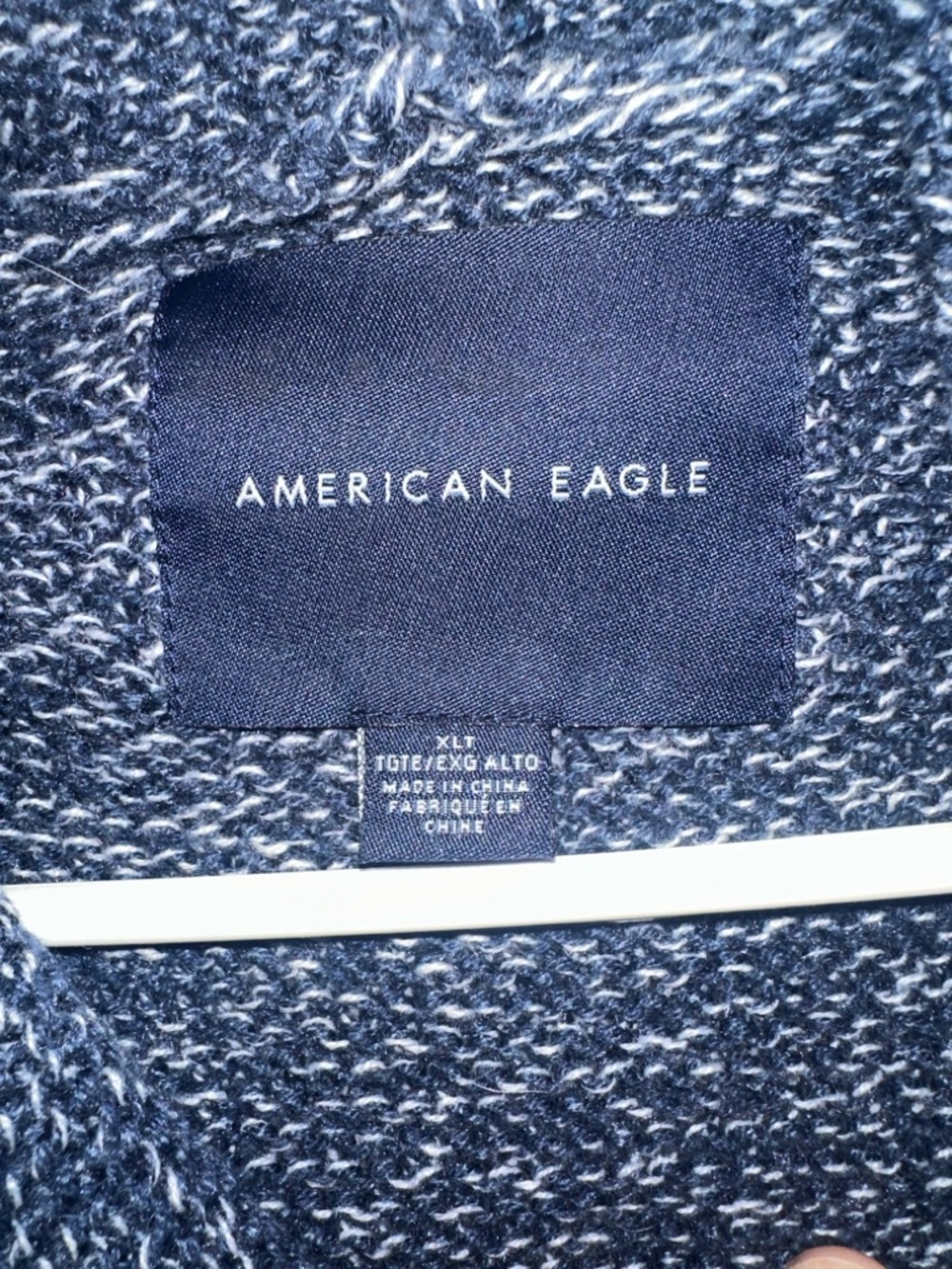 American Eagle Outfitters Men's Crewneck Sweater - Black and Gray Ombre - Picture 3 of 3